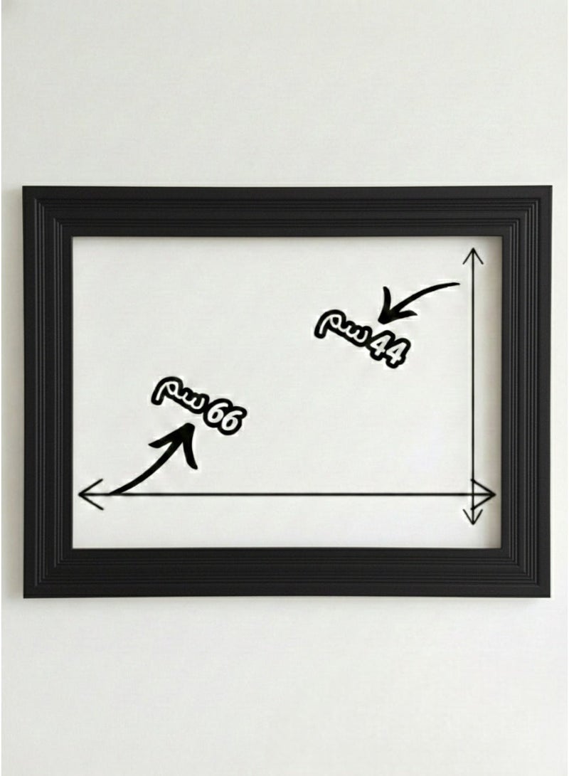 بهنس برواز مكيف شباك خشب اسود جاهز عالي الجودة براويز مكيفات اطار ديكور مانعة للغبار والحشرات يحافظ على هواء التكييف سهولة الفك التركيب التنظيف - Image 4